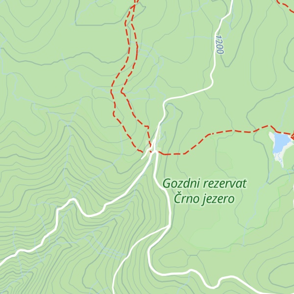 Map of Dom na Osankarici