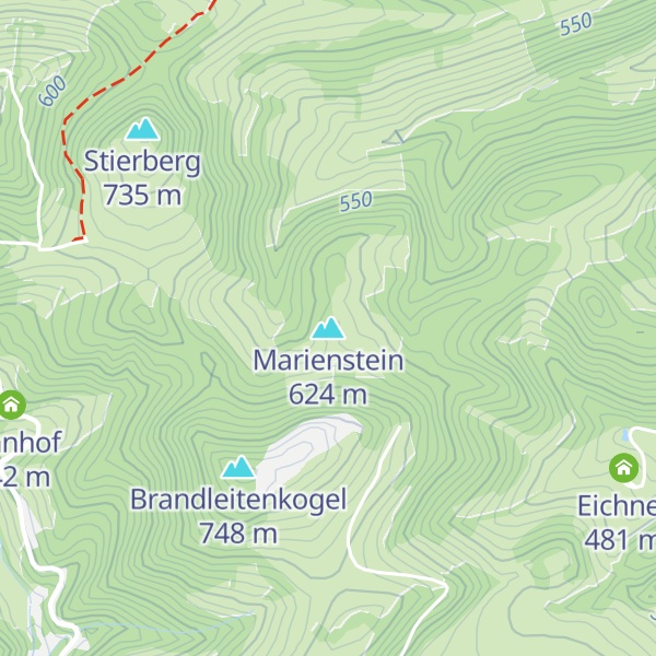 Map of Marienstein