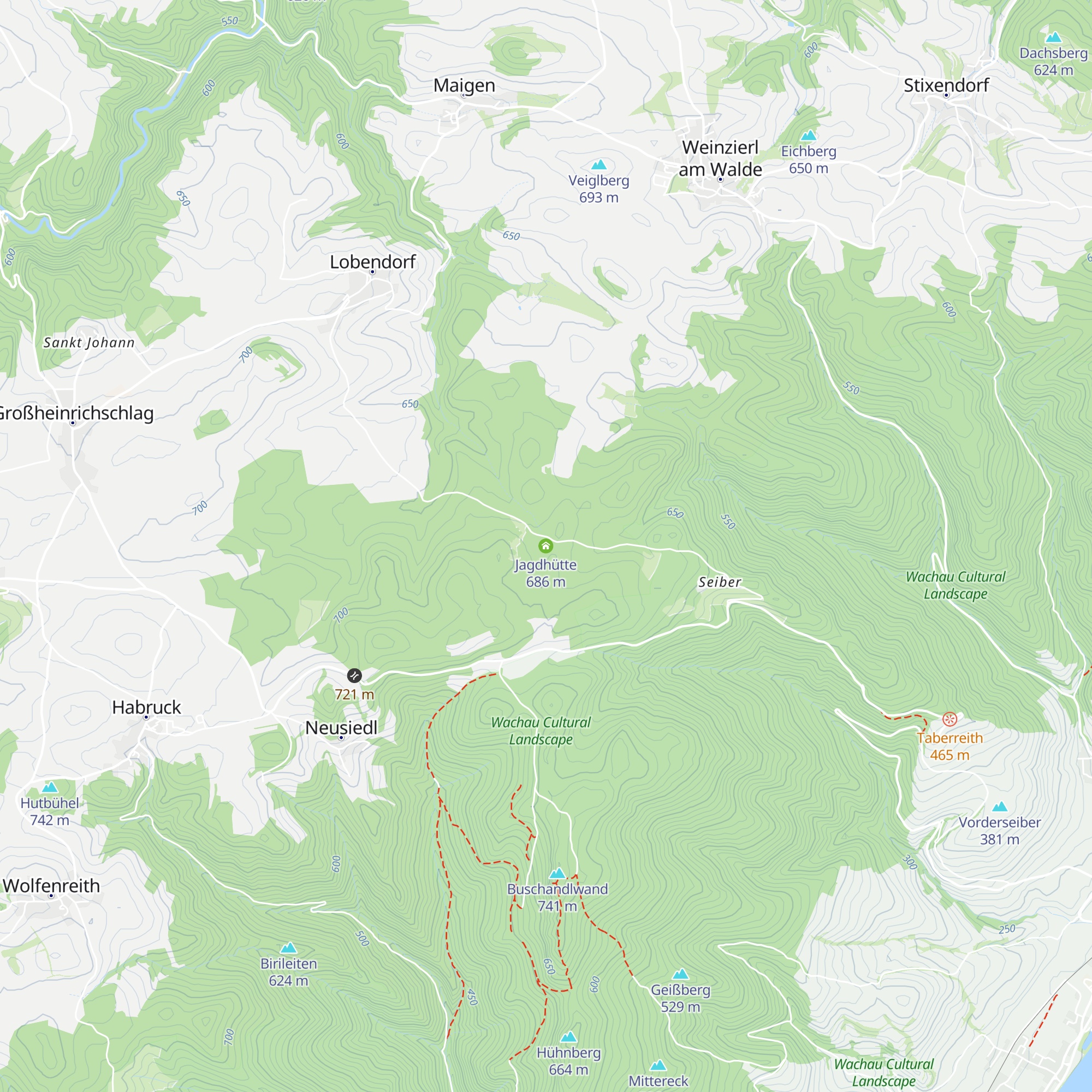 Jagdhütte map