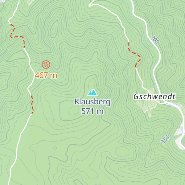 Map of Klausberg