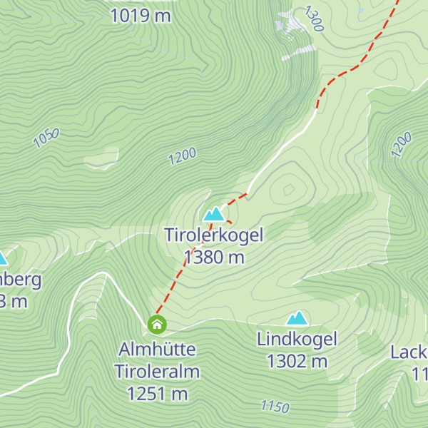 Map of Tirolerkogel