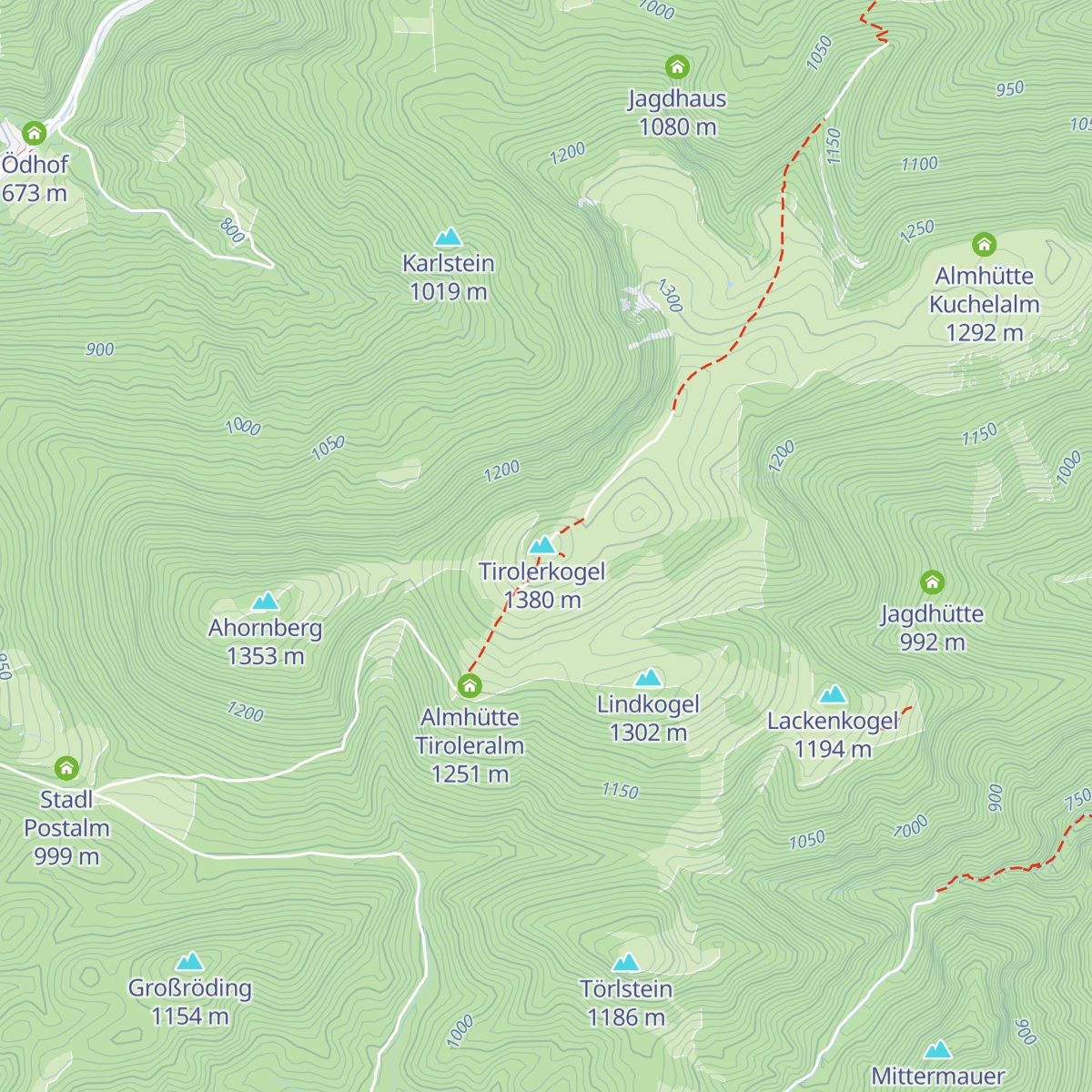 Annaberger Haus map