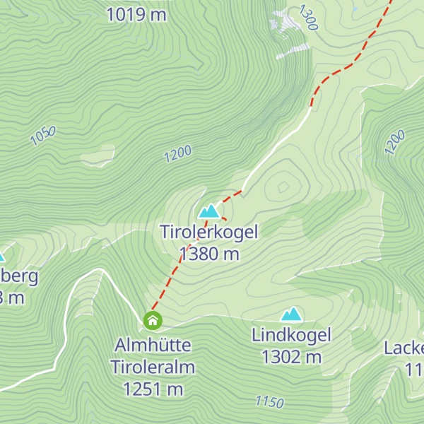 Map of Annaberger Haus