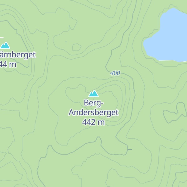 Map of Berg-Andersberget