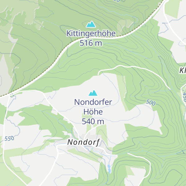 Map of Nondorfer Höhe