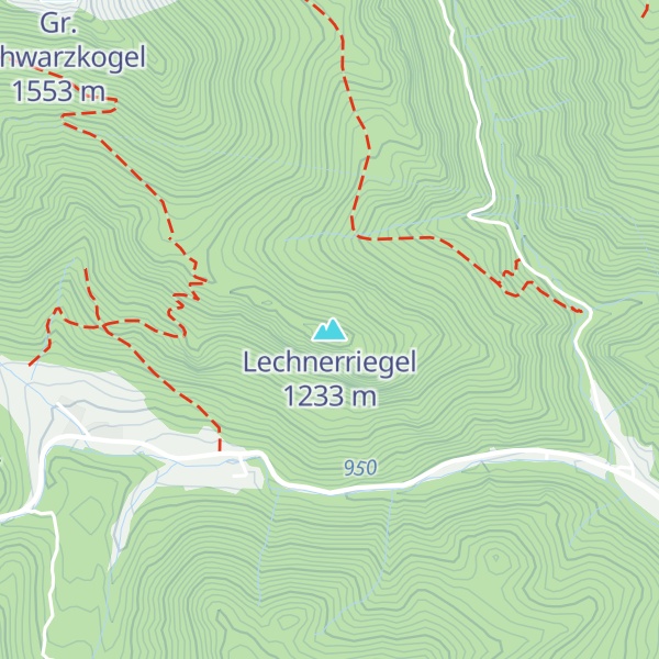 Map of Lechnerriegel
