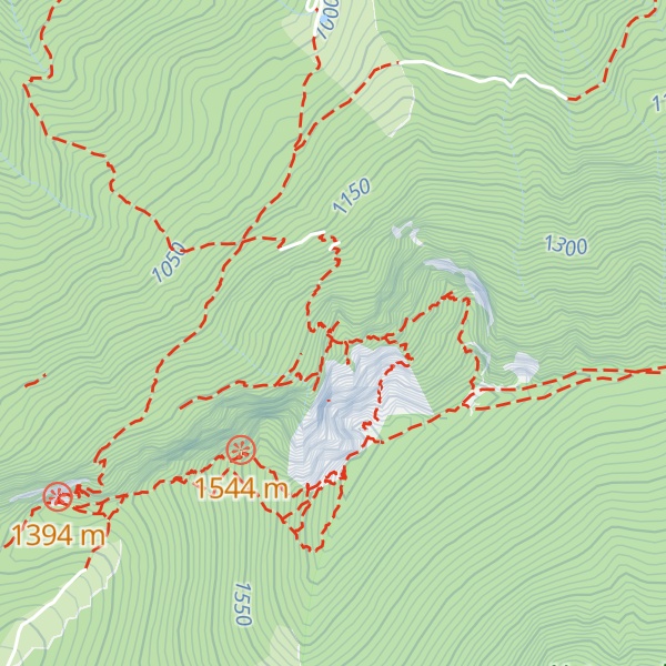Map of Eiserne-Kling Hütte