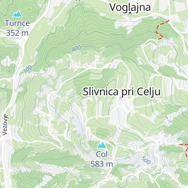 Map of Vrhe