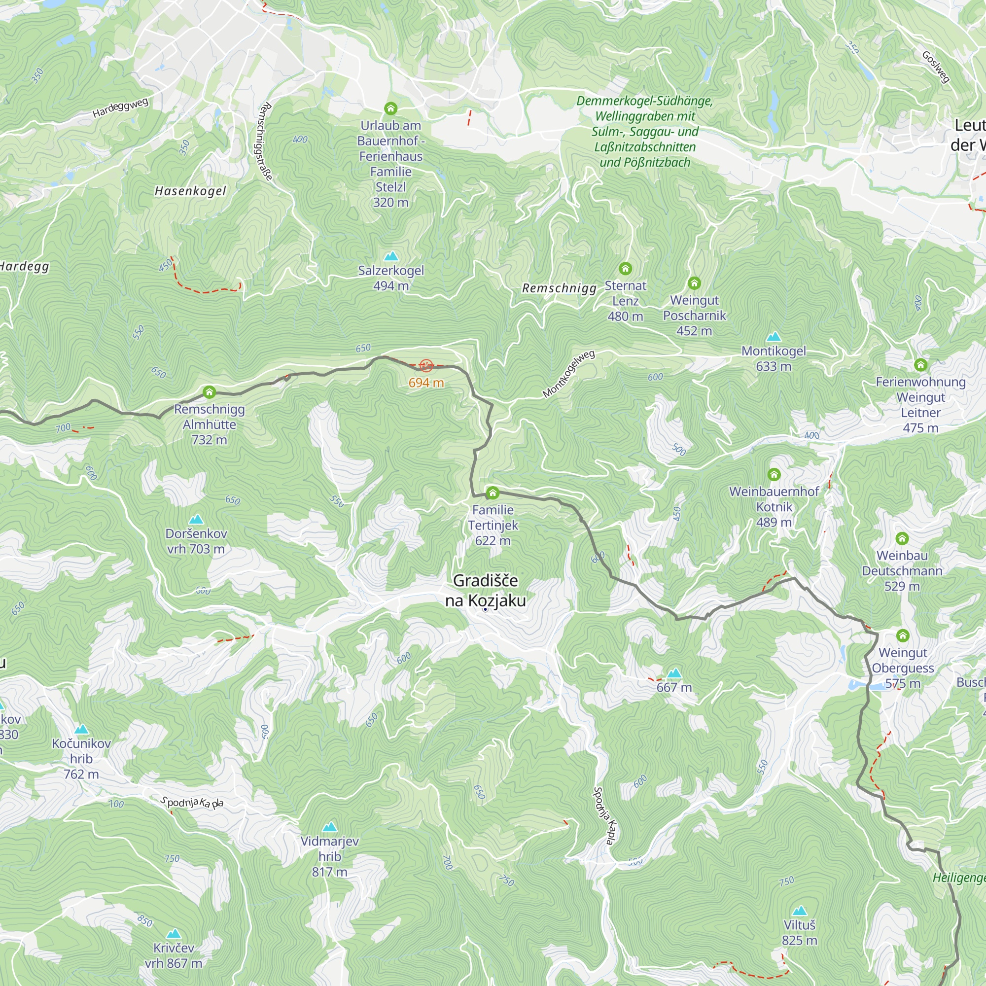 Familie Tertinjek map