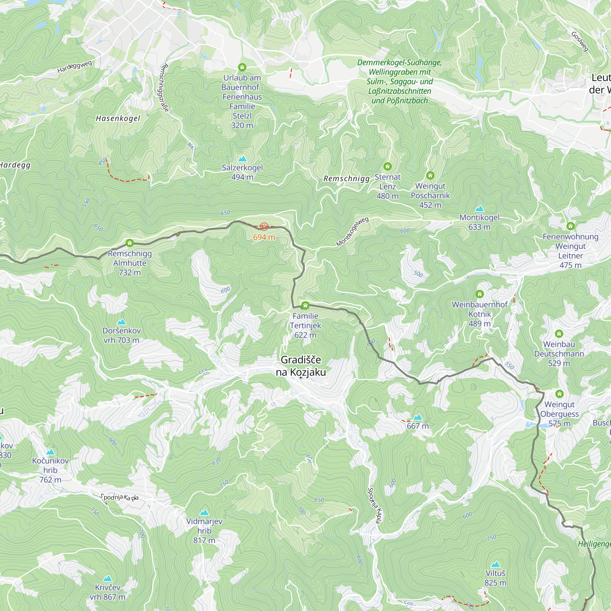 Familie Tertinjek map