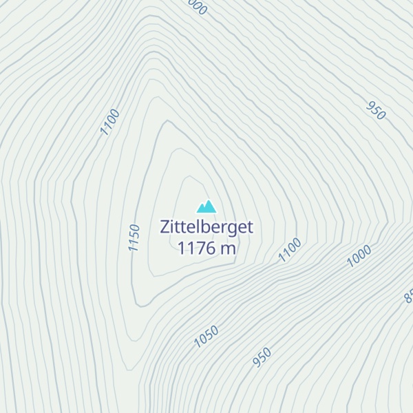 Map of Zittelberget