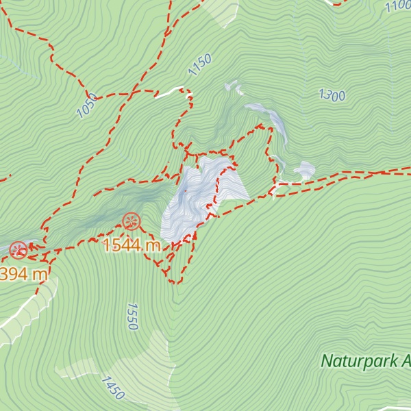 Map of Hochlantsch