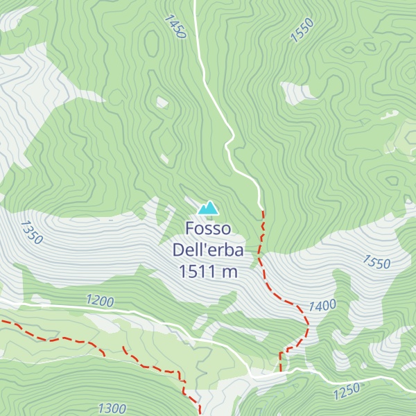 Map of Fosso Dell'erba