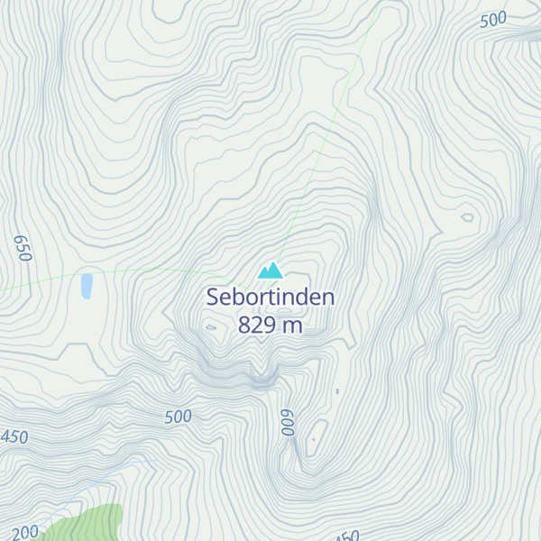 Map of Sebortinden