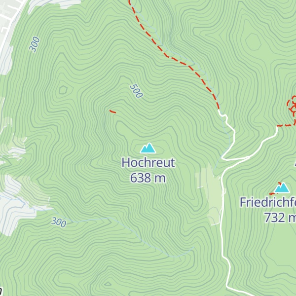 Map of Hochreut