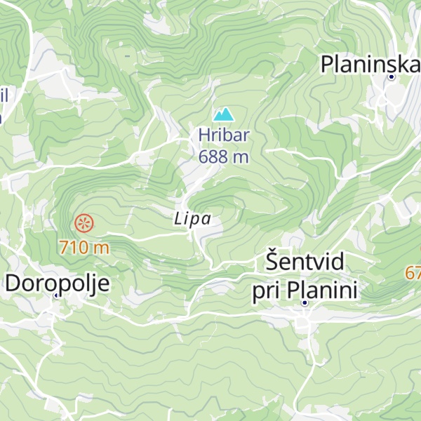 Map of Kopaje