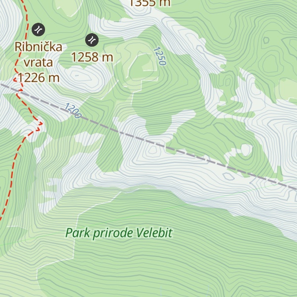 Map of Korovilje