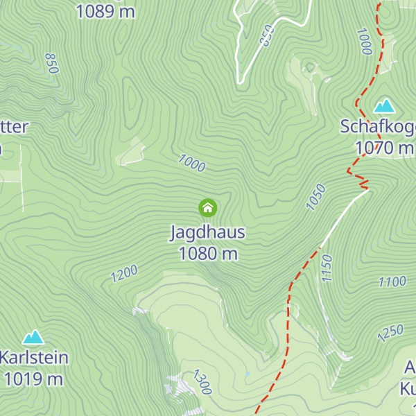 Map of Jagdhaus
