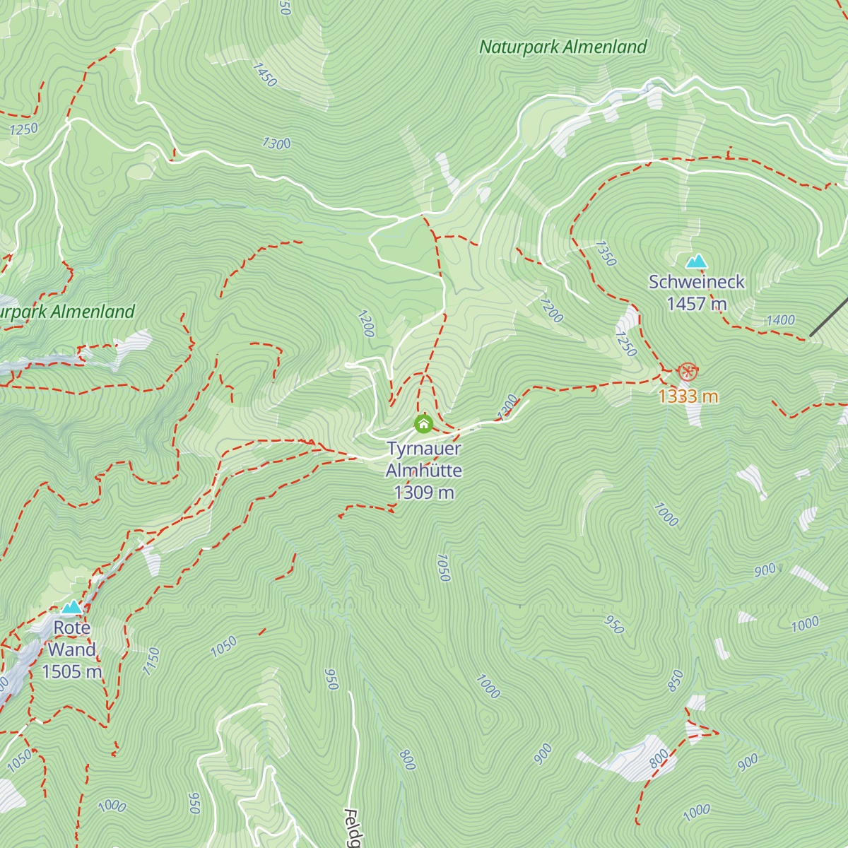 Tyrnauer Almhütte map