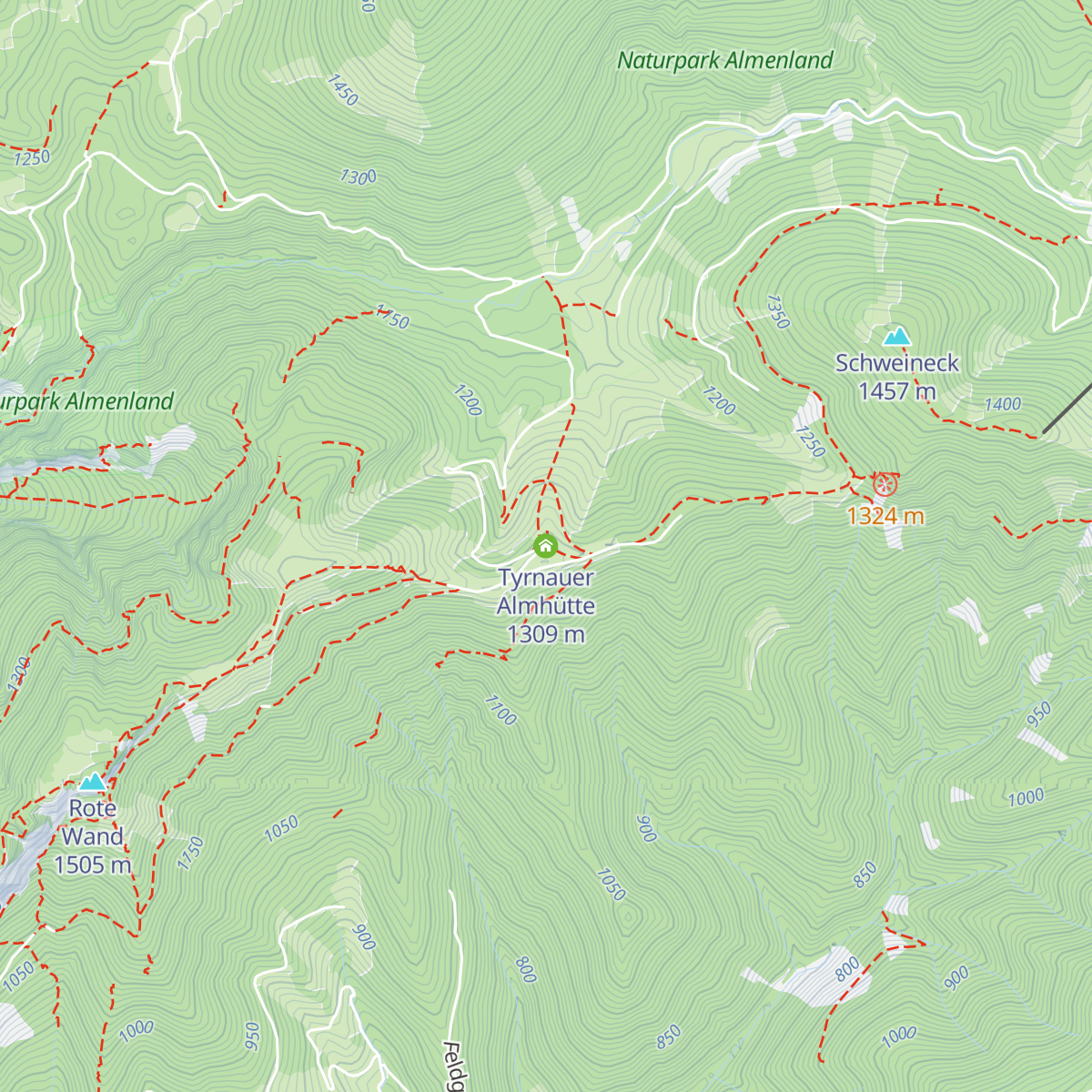 Tyrnauer Almhütte map