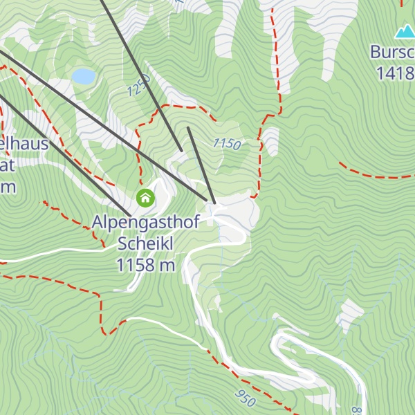 Map of Brunnalm