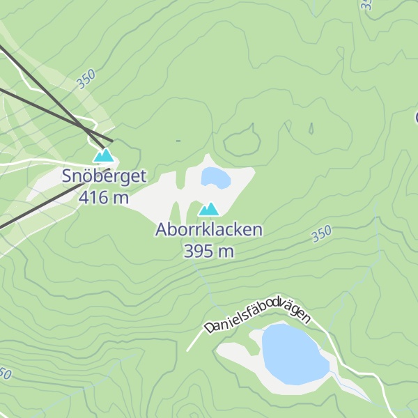 Map of Aborrklacken