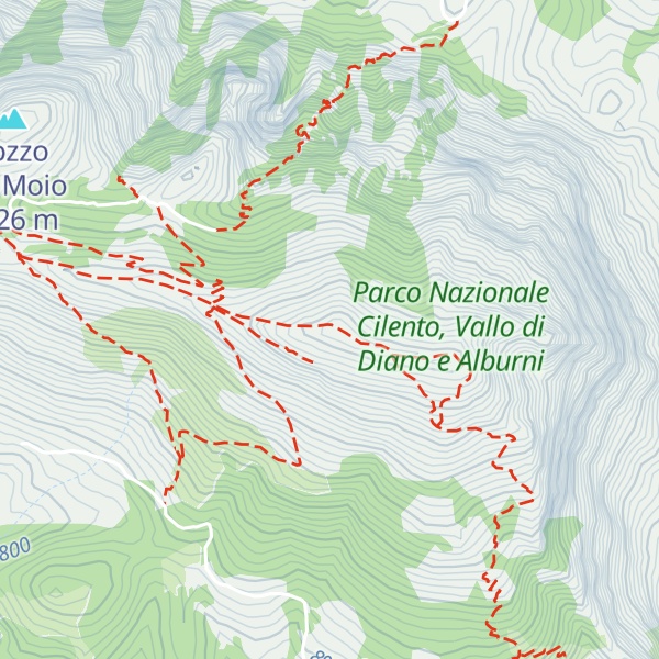 Map of Monte Bulgheria