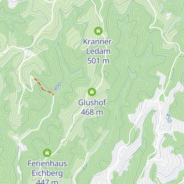 Map of Glushof