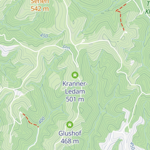 Map of Kranner-Ledam