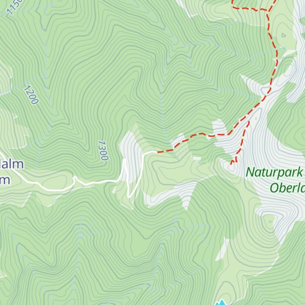 Map of Königsalm