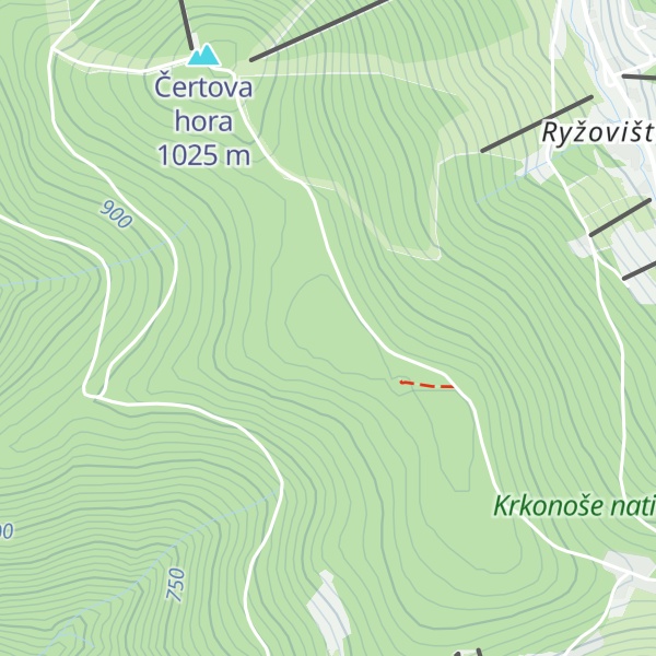 Map of Janova skála