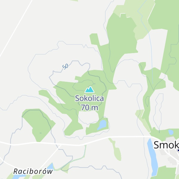Map of Sokolica
