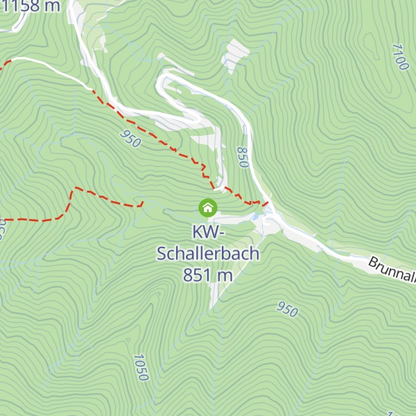 Map of KW-Schallerbach