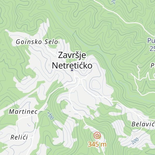 Map of Školska zgrada