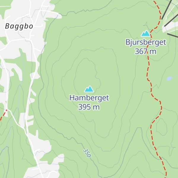 Map of Hamberget