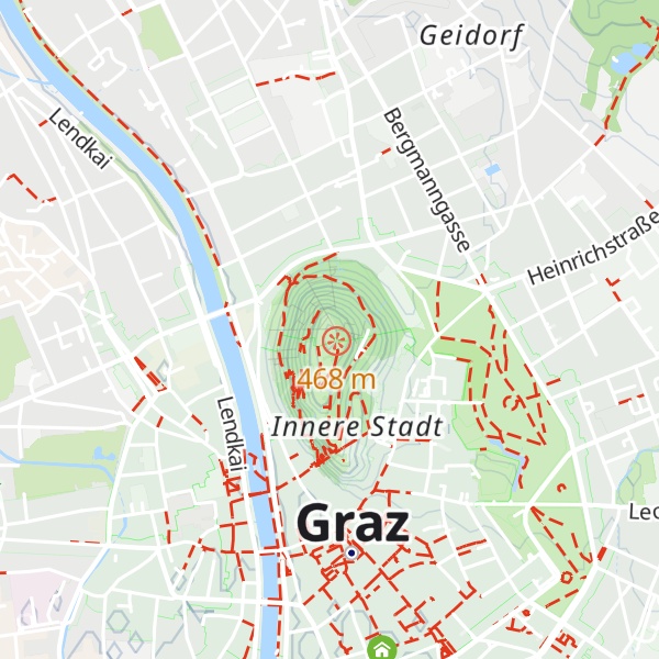 Map of Schloßberg