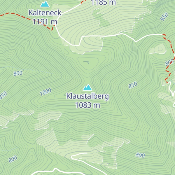 Map of Klaustalberg