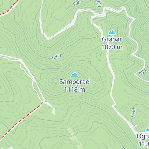 Map of Samograd