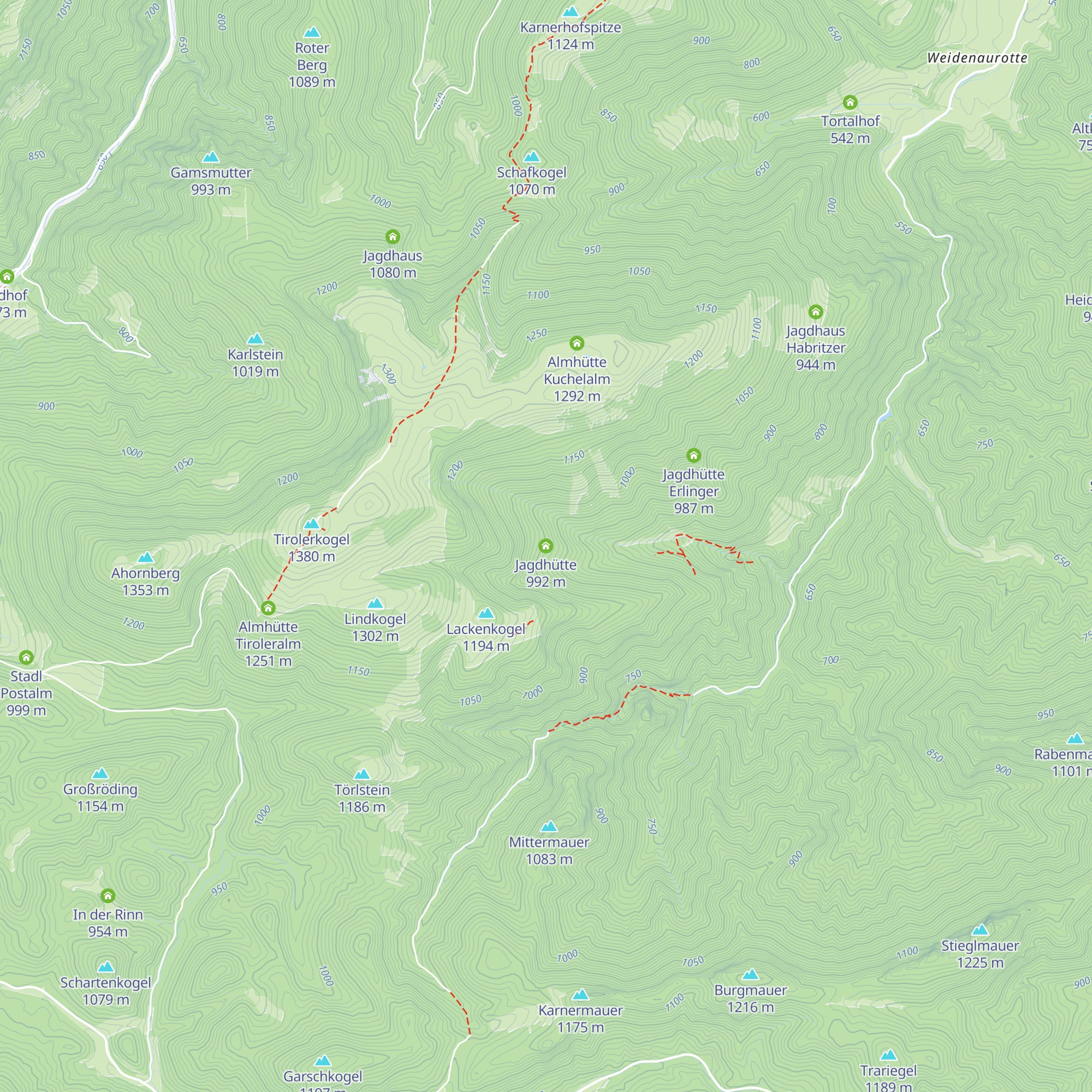 Jagdhütte map