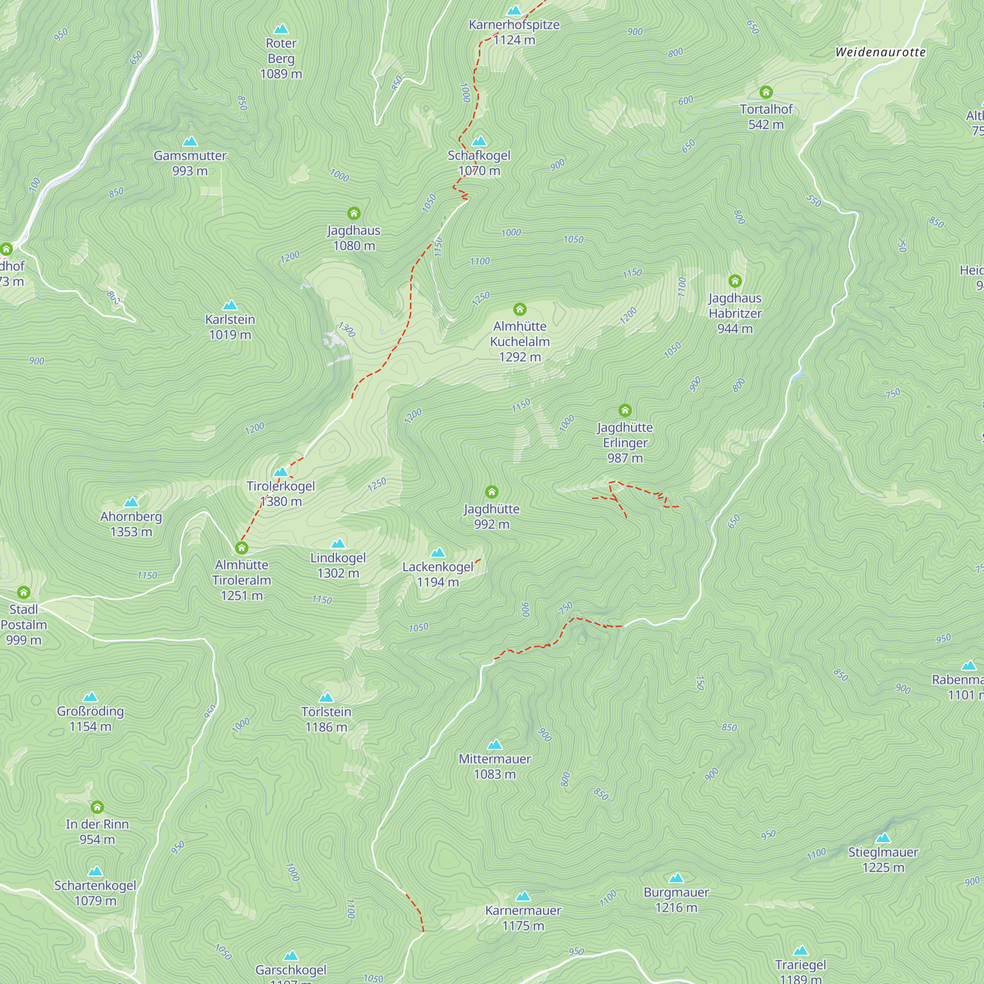 Jagdhütte map