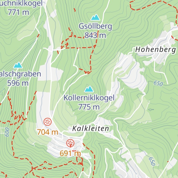 Map of Kollerniklkogel