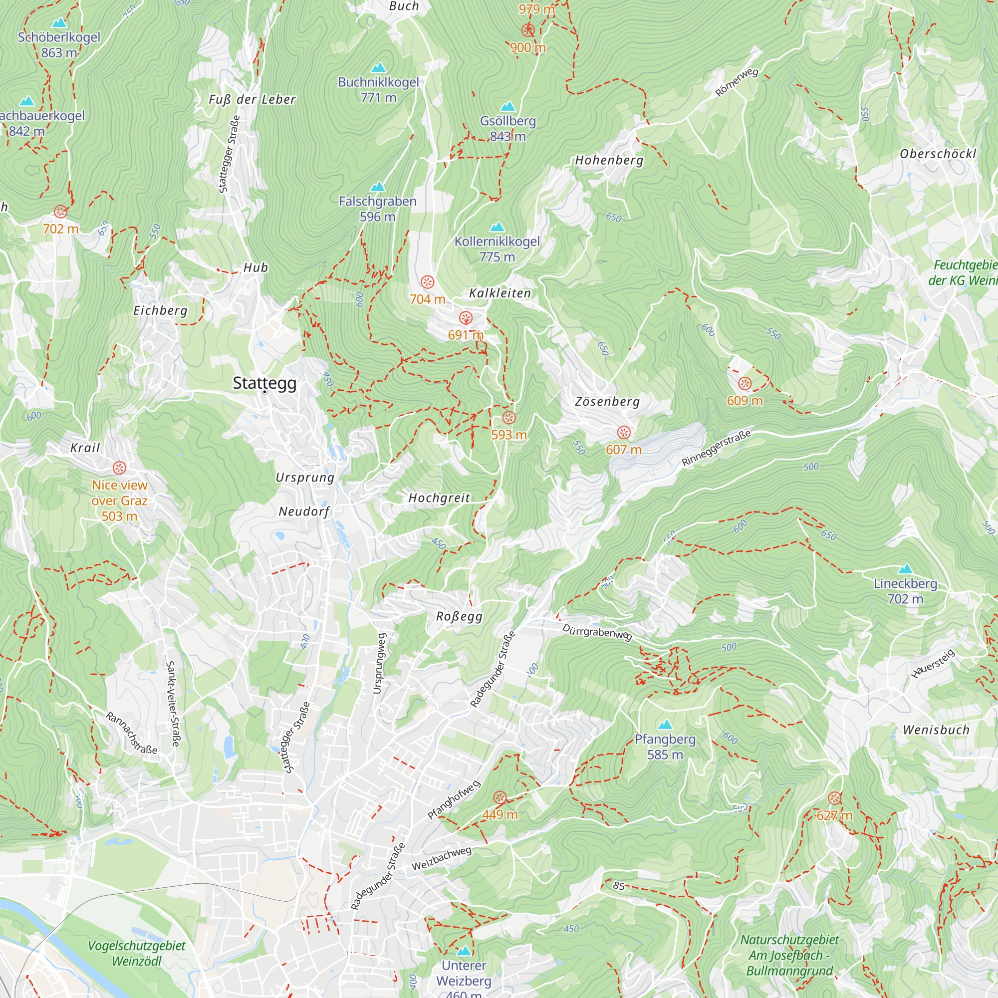 Gasthaus Zum Höchwirt map