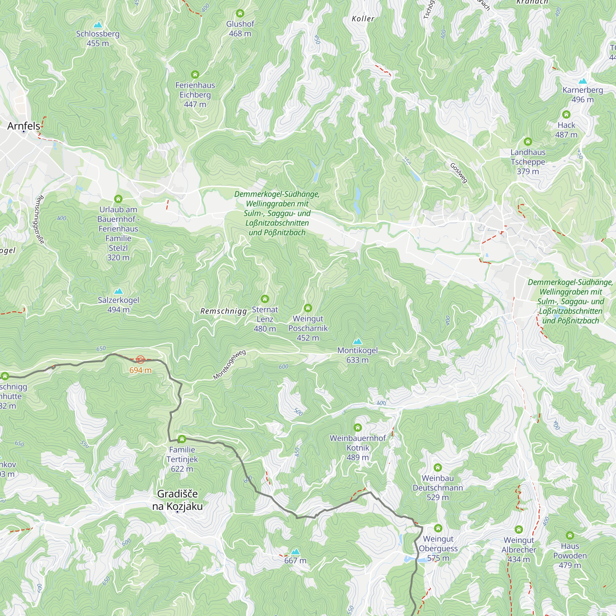 Weingut Poscharnik map
