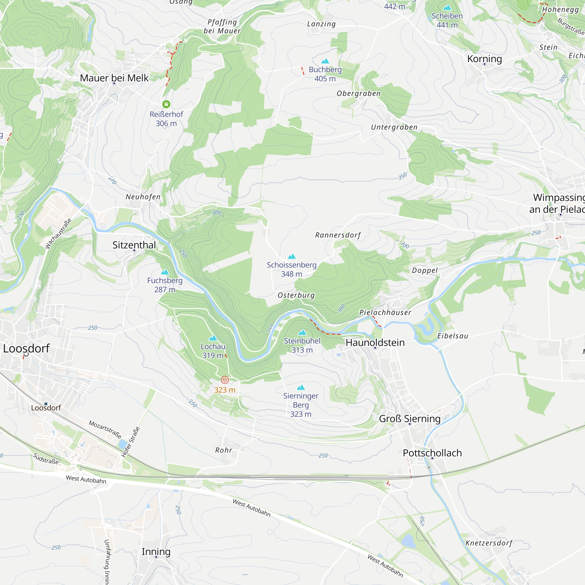 Meierhof Osterburg map