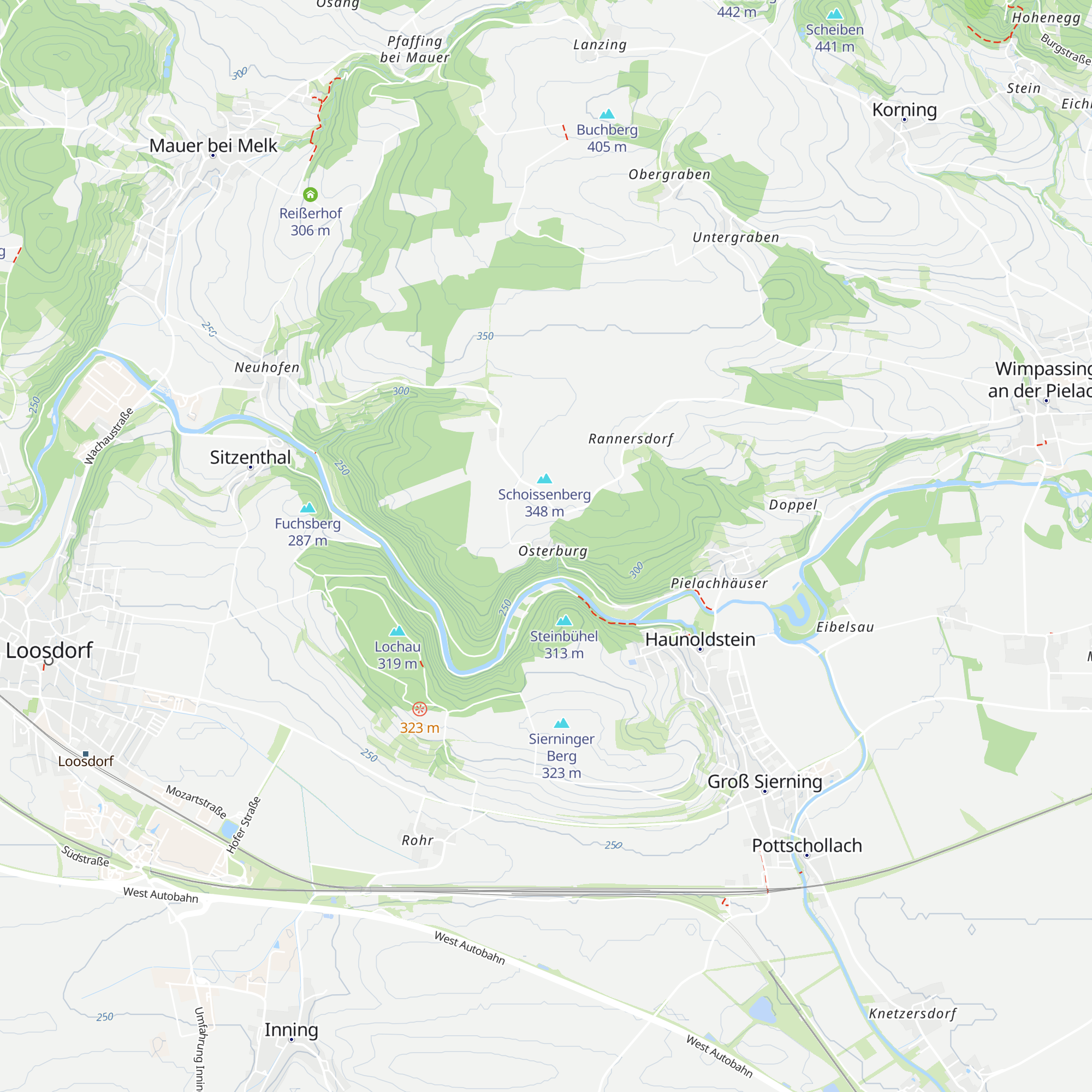 Meierhof Osterburg map