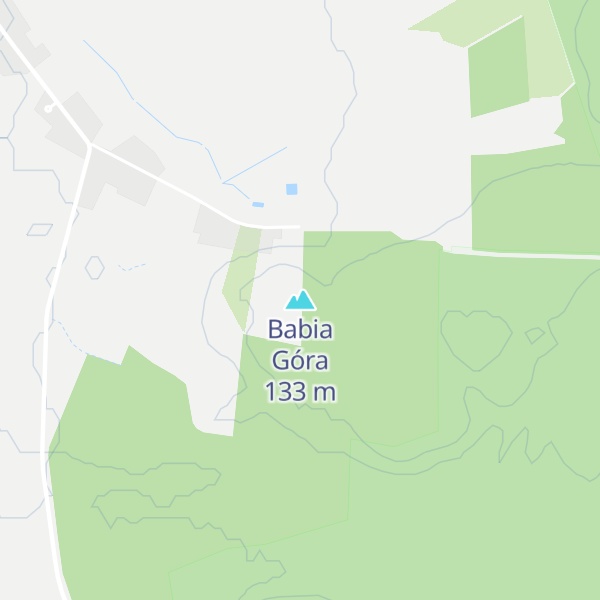 Map of Babia Góra