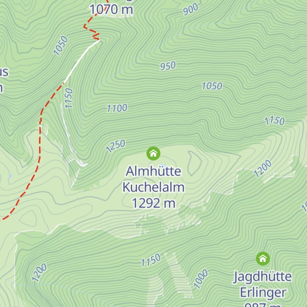Map of Almhütte Kuchelalm
