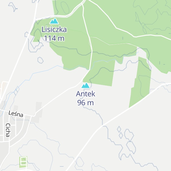 Map of Antek
