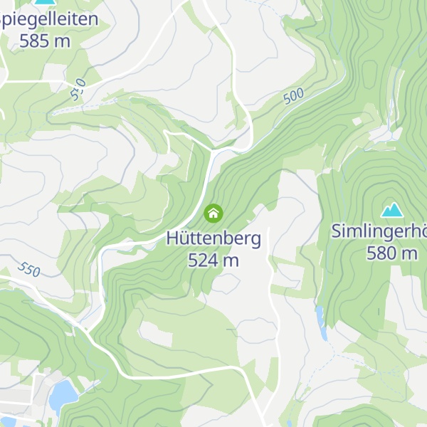 Map of Hüttenberg