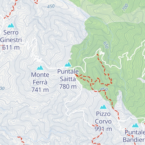 Map of Rifugio Portella del Vento